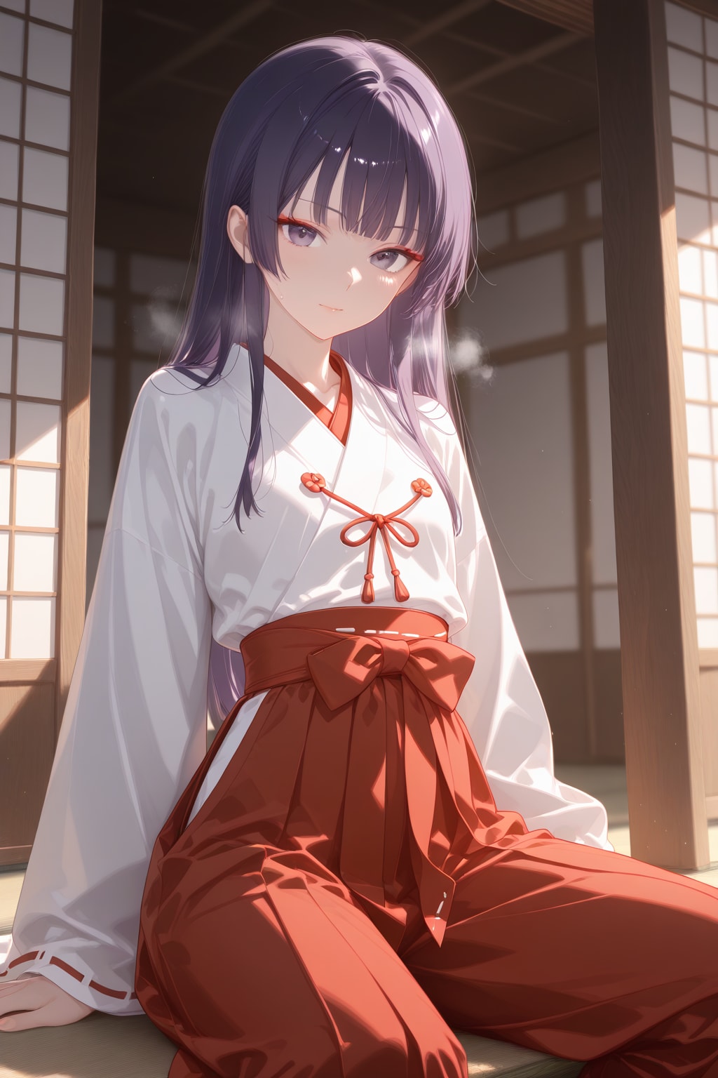 うちの子(巫女服)