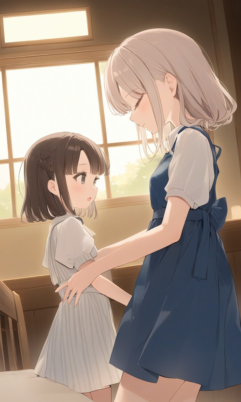 お姉ちゃんどこか痛いの？