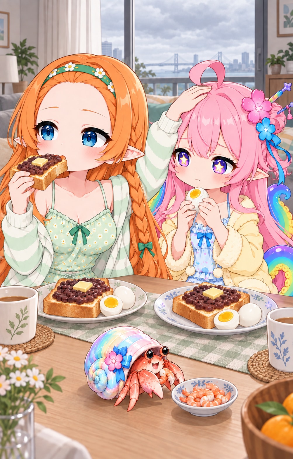 さみしい朝食 | の人気AIイラスト・グラビア