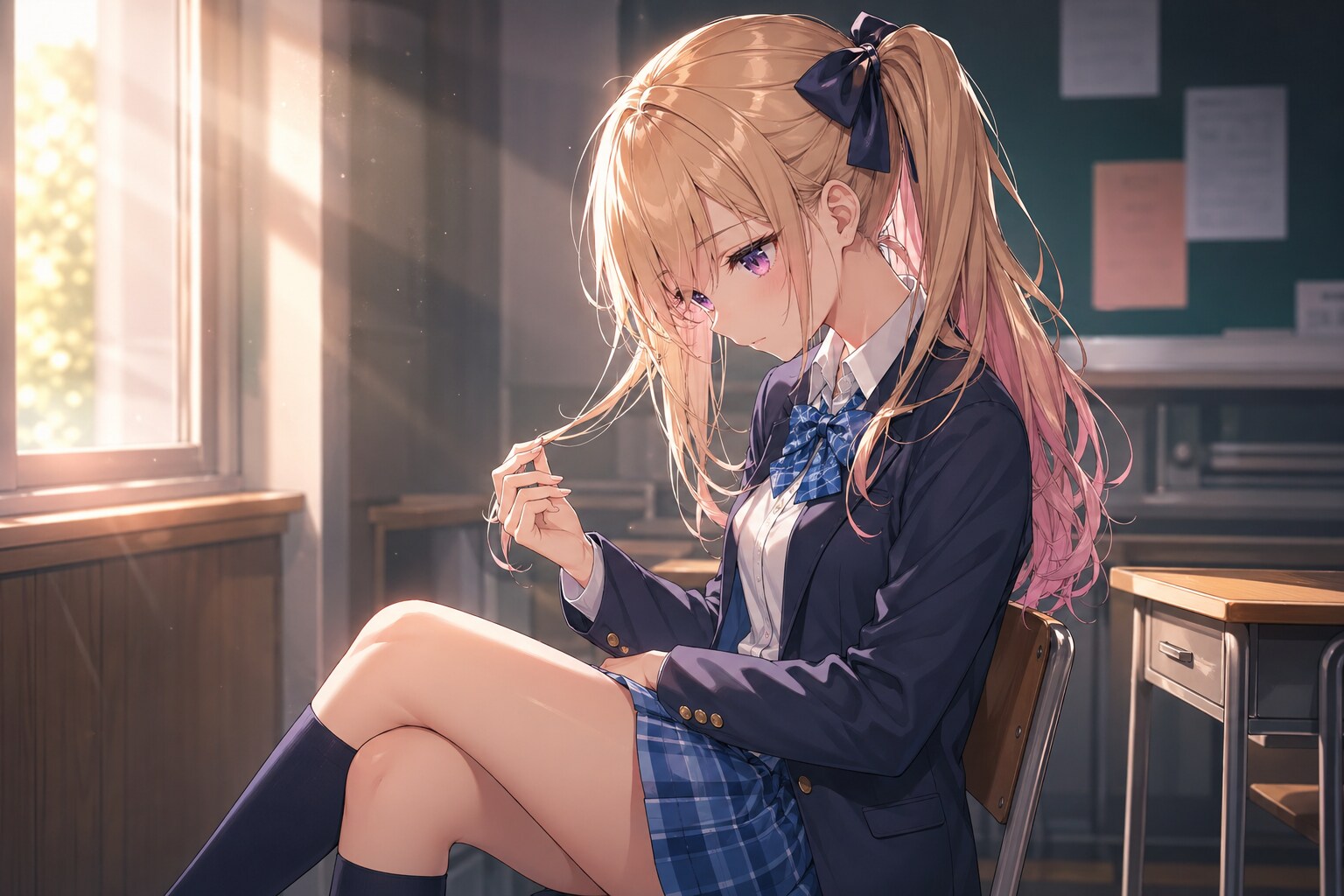 考えるJK | の人気AIイラスト・グラビア