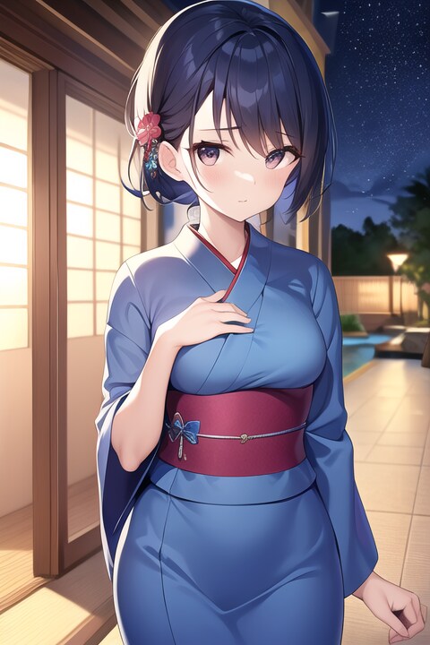 浴衣姿 | の人気AIイラスト・グラビア