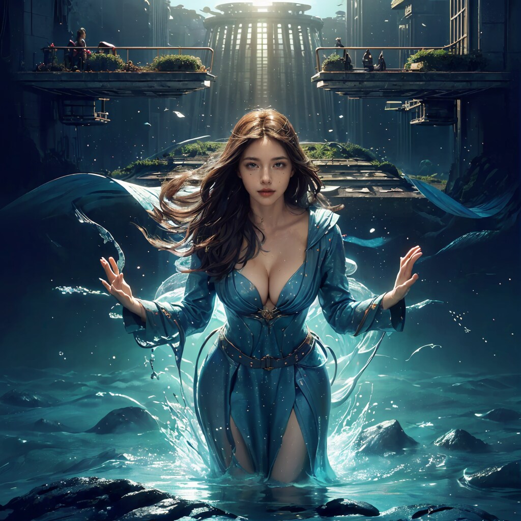 海底神殿に沈む魔法多種族国家セントレイク