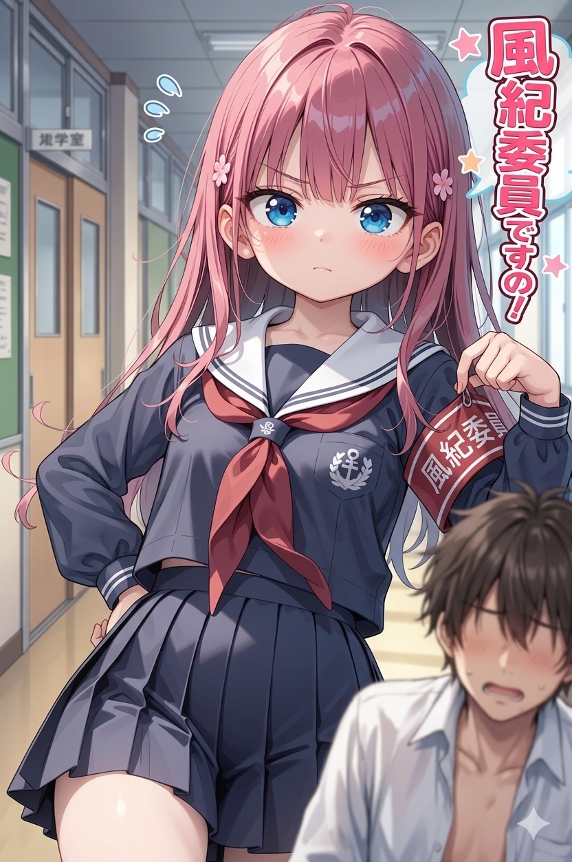 風紀委員ですの！