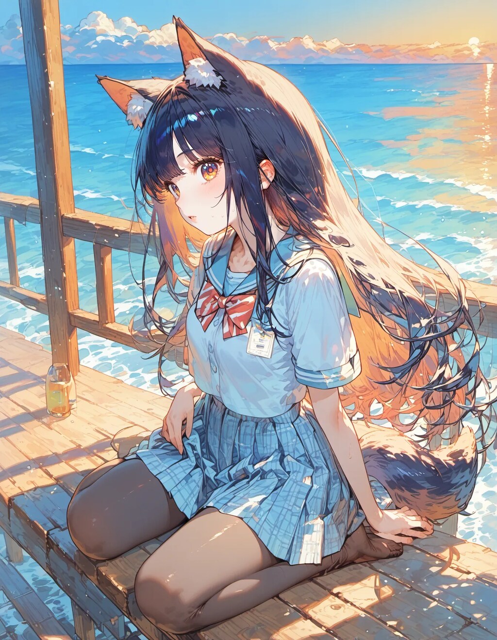 Golden Hour at the Pier