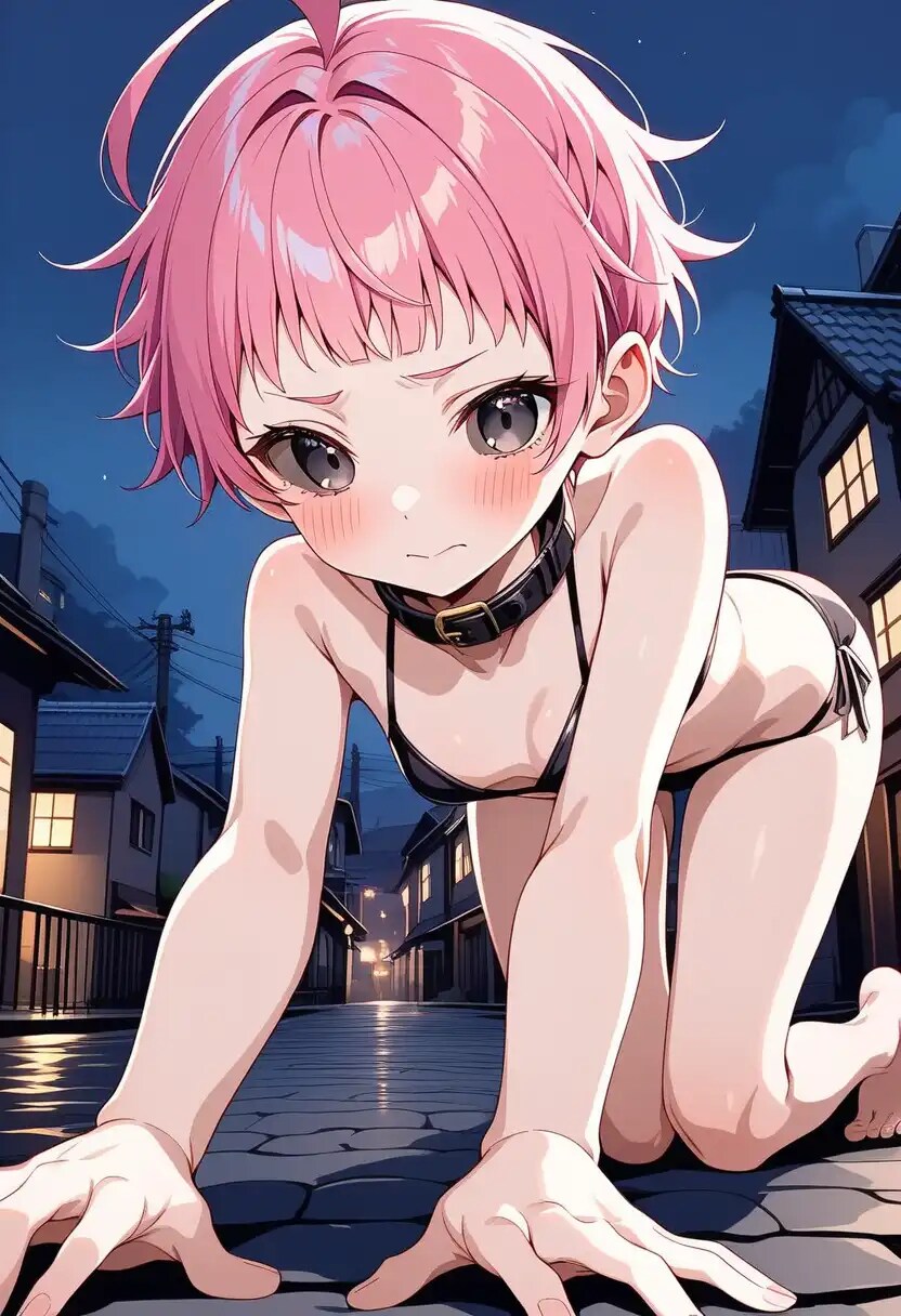 夜のお散歩
