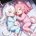 cyan motoさんちのねこちゃんとねまきねこのエンドレスにゃん合戦 11枚目