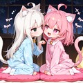 cyan motoさんちのねこちゃんとねまきねこのエンドレスにゃん合戦 7枚目