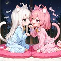 cyan motoさんちのねこちゃんとねまきねこのエンドレスにゃん合戦 8枚目