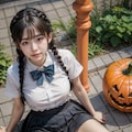 ハロウィン2024（制服女子） 5枚目