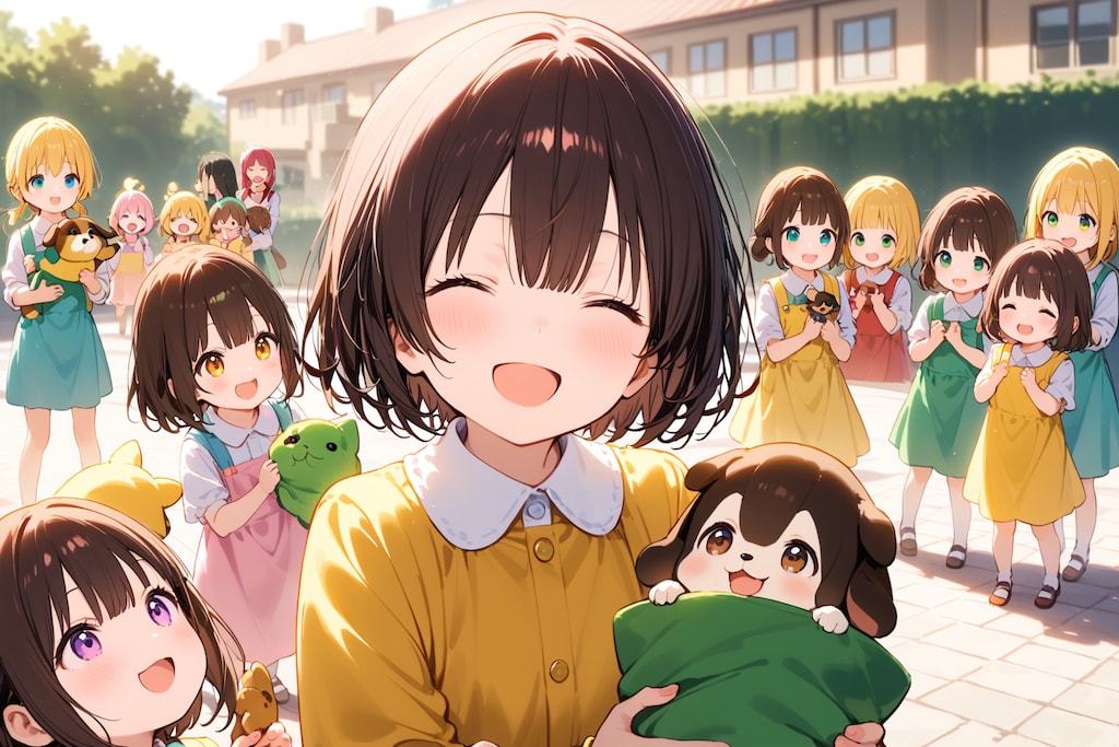 夕焼けと、小さな幸せたち