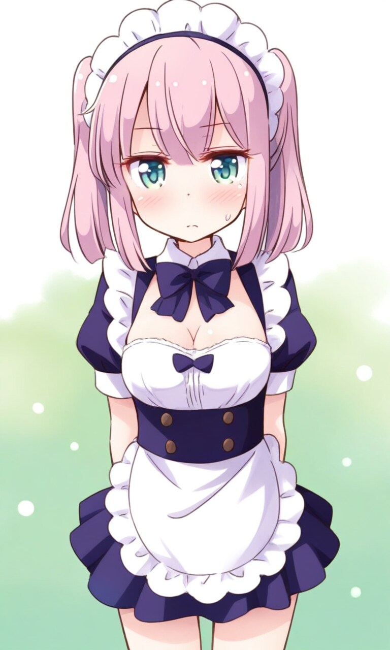千代田桃 メイド | の人気AIイラスト・グラビア