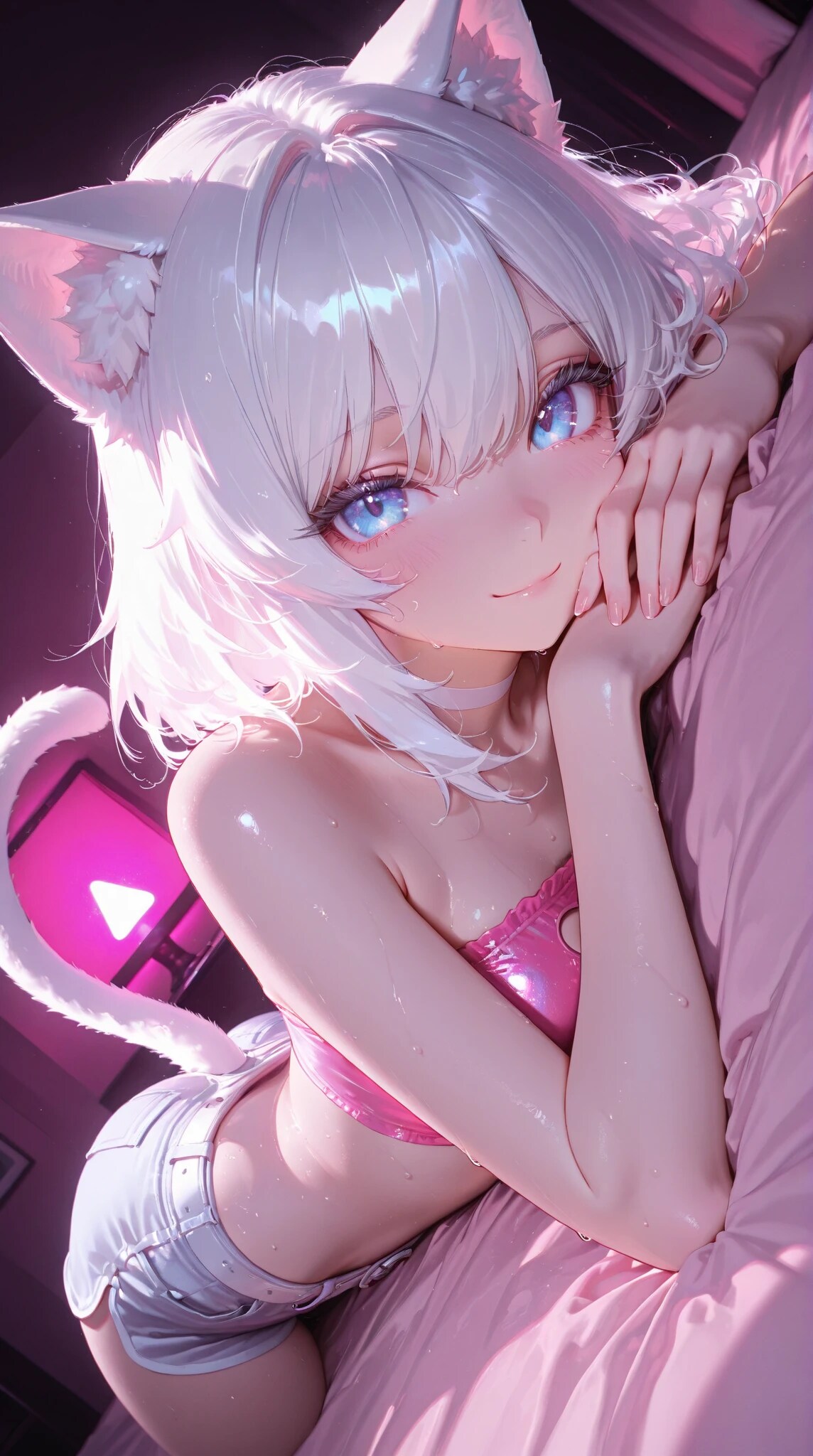 ベッド | の人気AIイラスト・グラビア