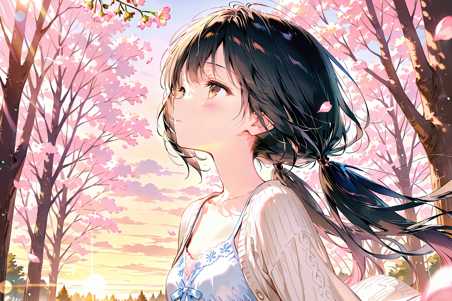 桜吹雪(QILIN)(7) | の人気AIイラスト・グラビア