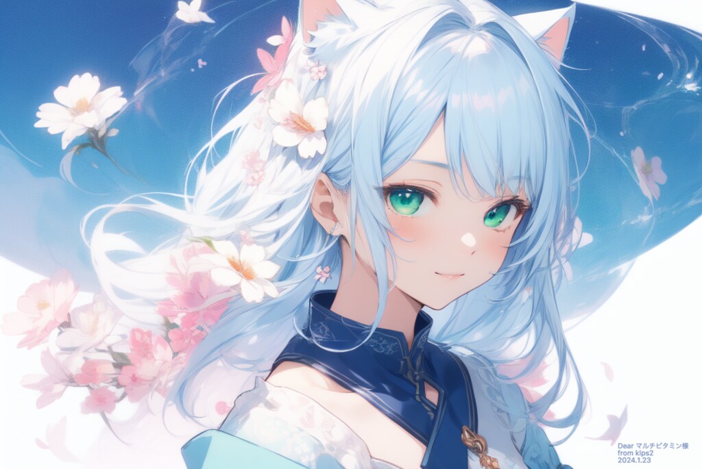 猫耳図書館のししょちゃん(星月夜)