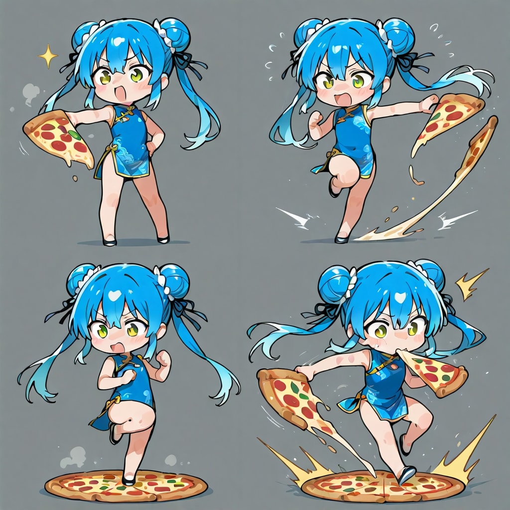 カンフーピザの世界へようこそ！