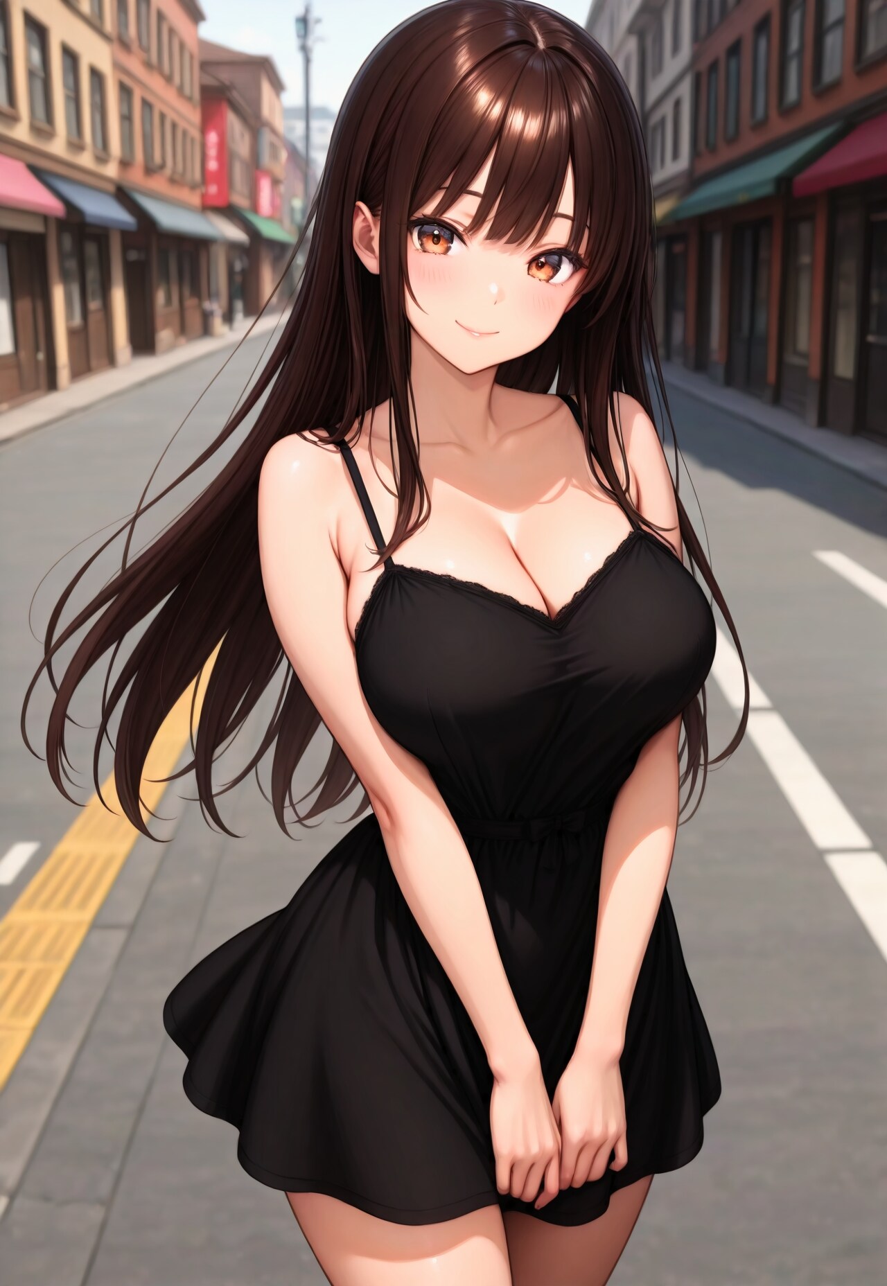 706（黒いワンピ）