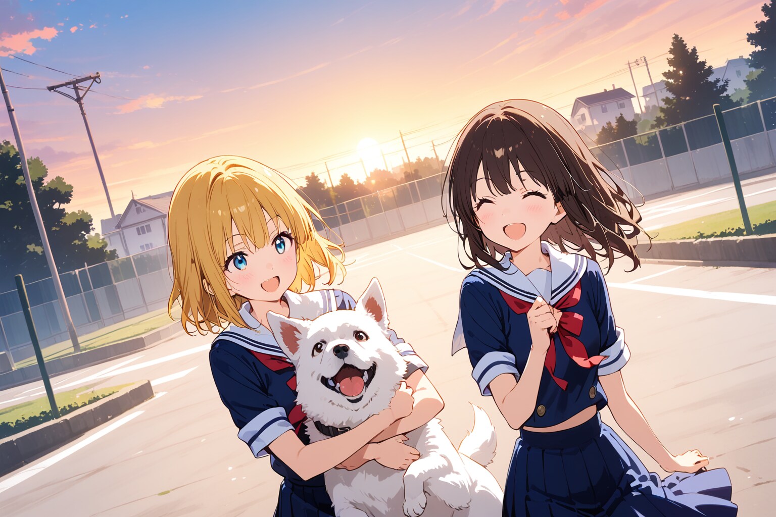 新しい朝、笑顔とともに | の人気AIイラスト・グラビア