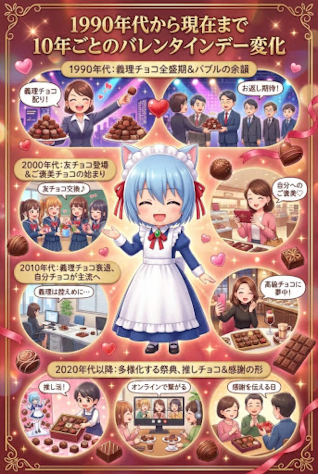 バレンタインデーの変化