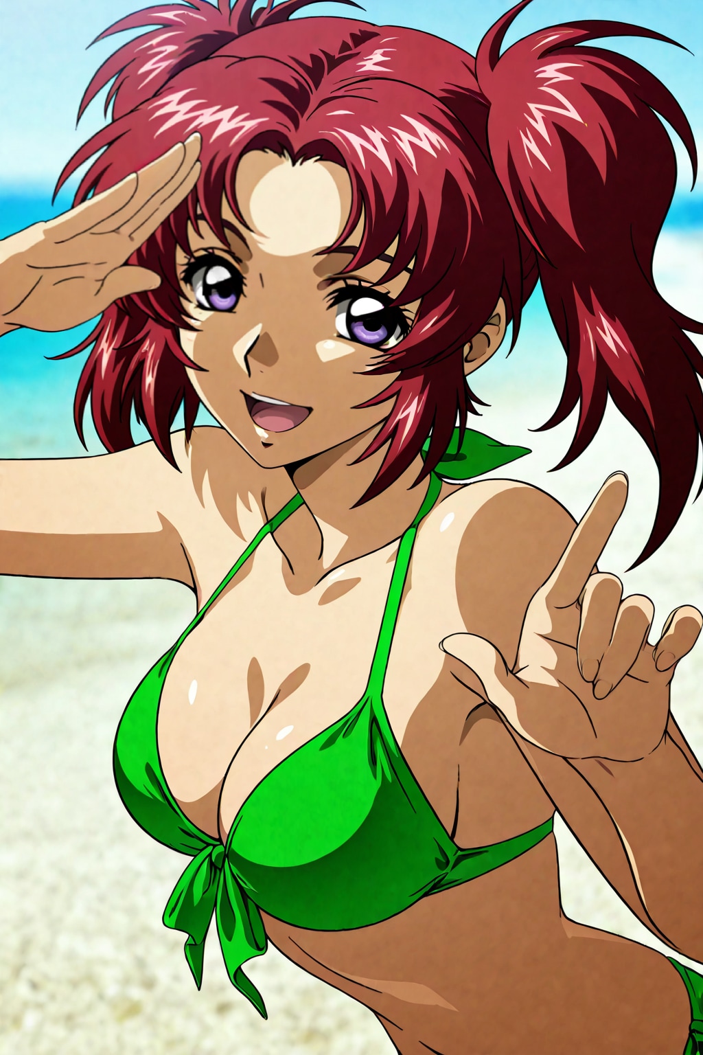 メイリン・ホークの休日👙🏖️❤️