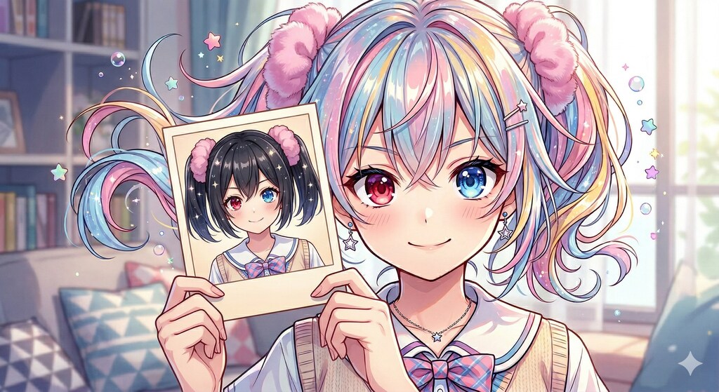 アケちゃんイメチェン