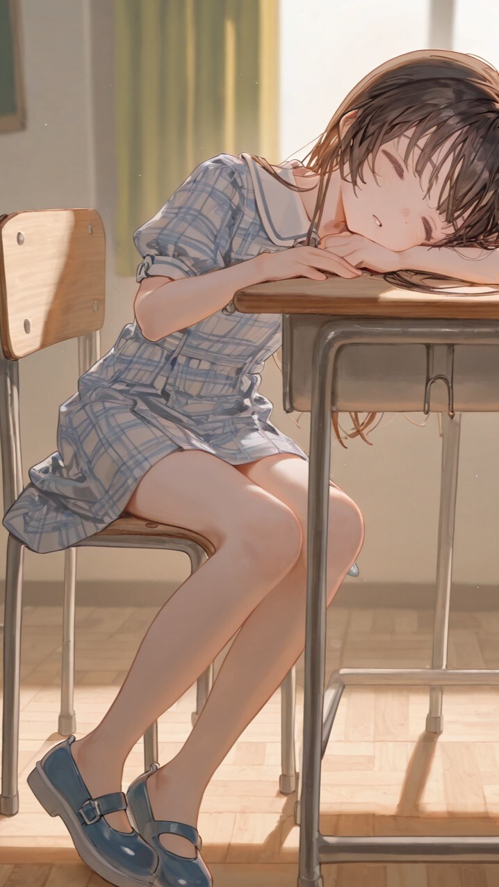 sleep in class | の人気AIイラスト・グラビア