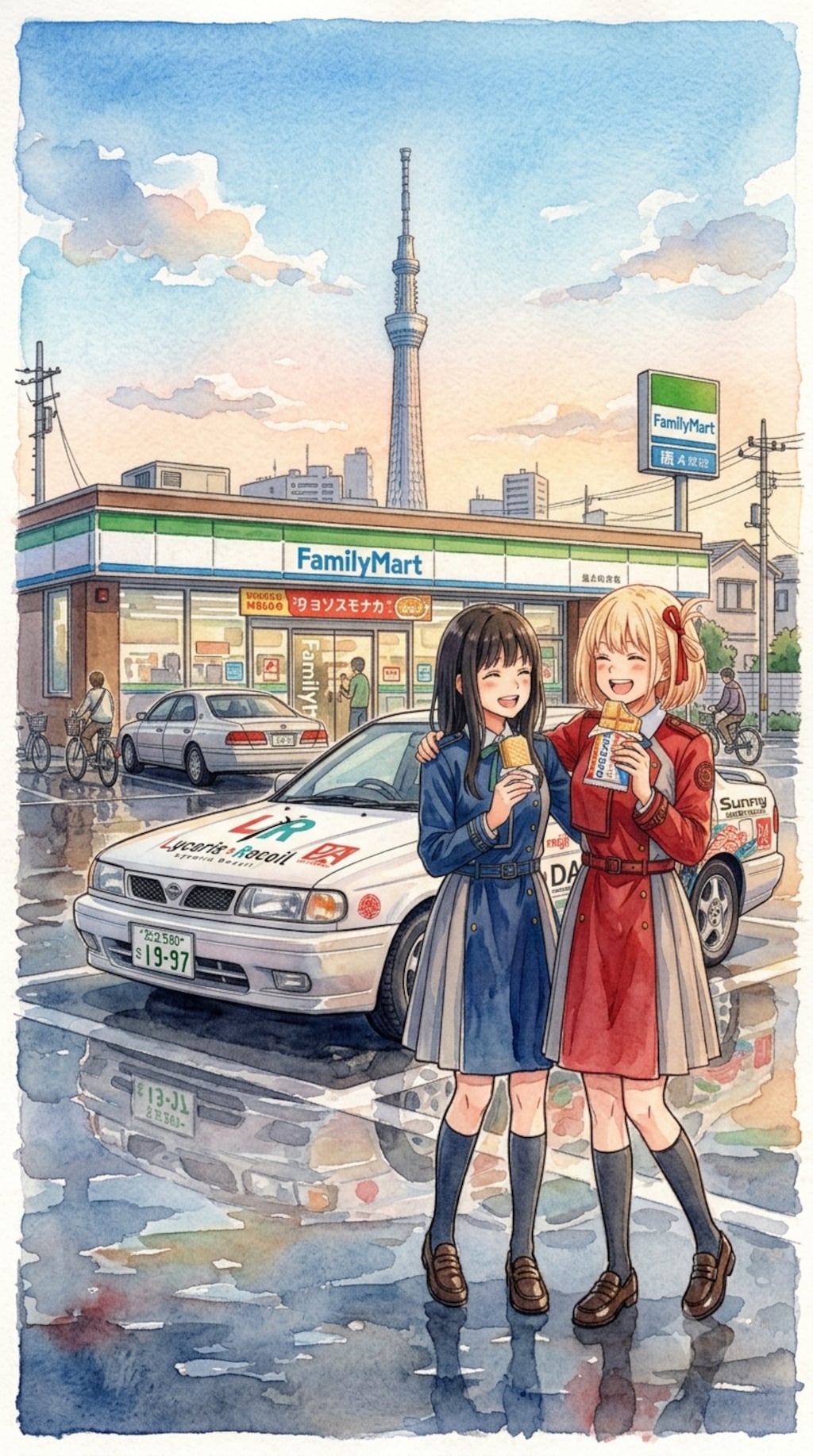 思い出の車（リコリスイメージ）
