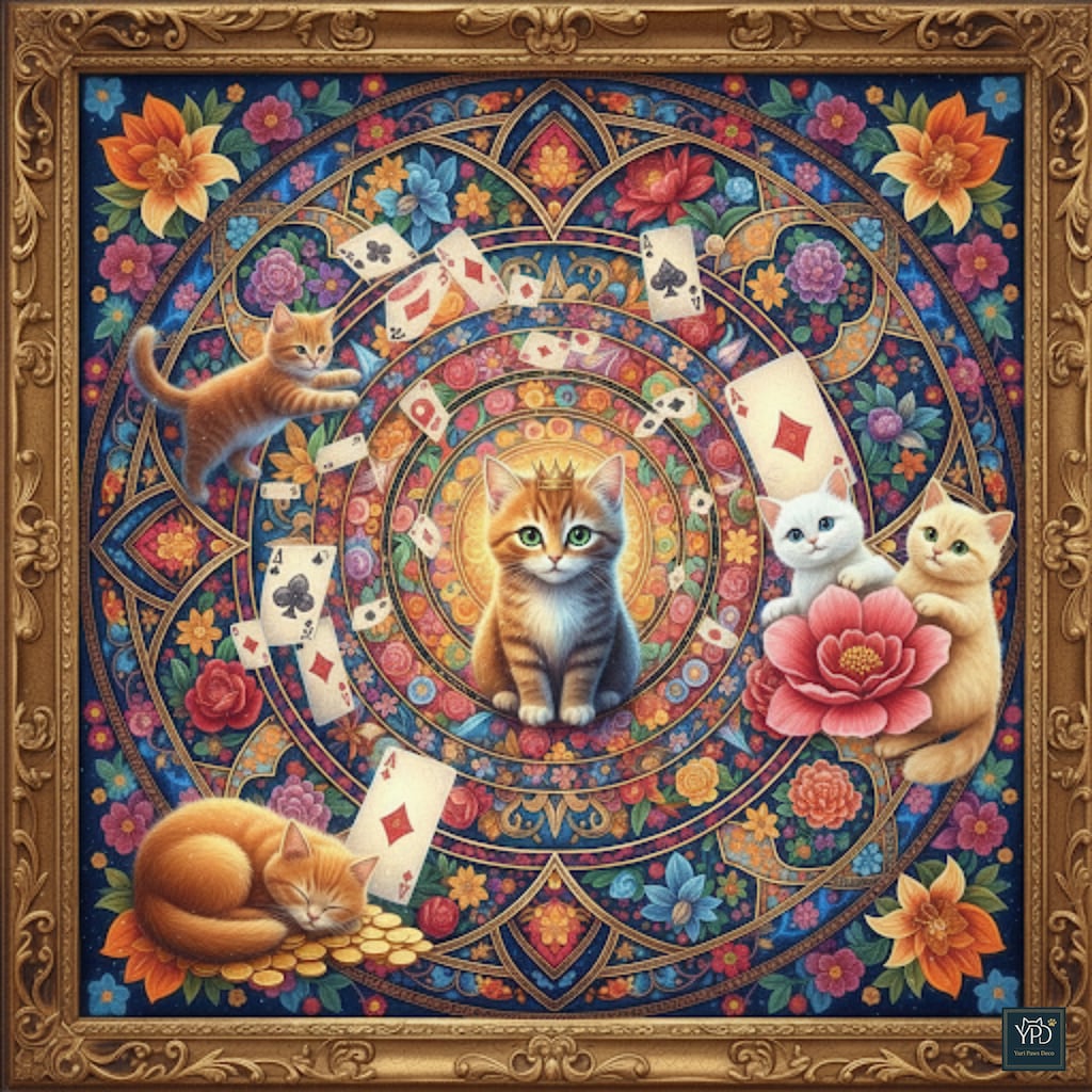 幸運を招く黄金の曼荼羅