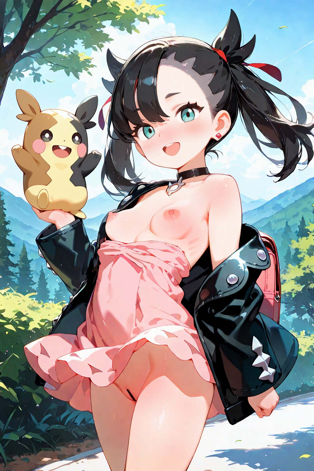 ポケモン　【マリィ】　えっちてすと♡