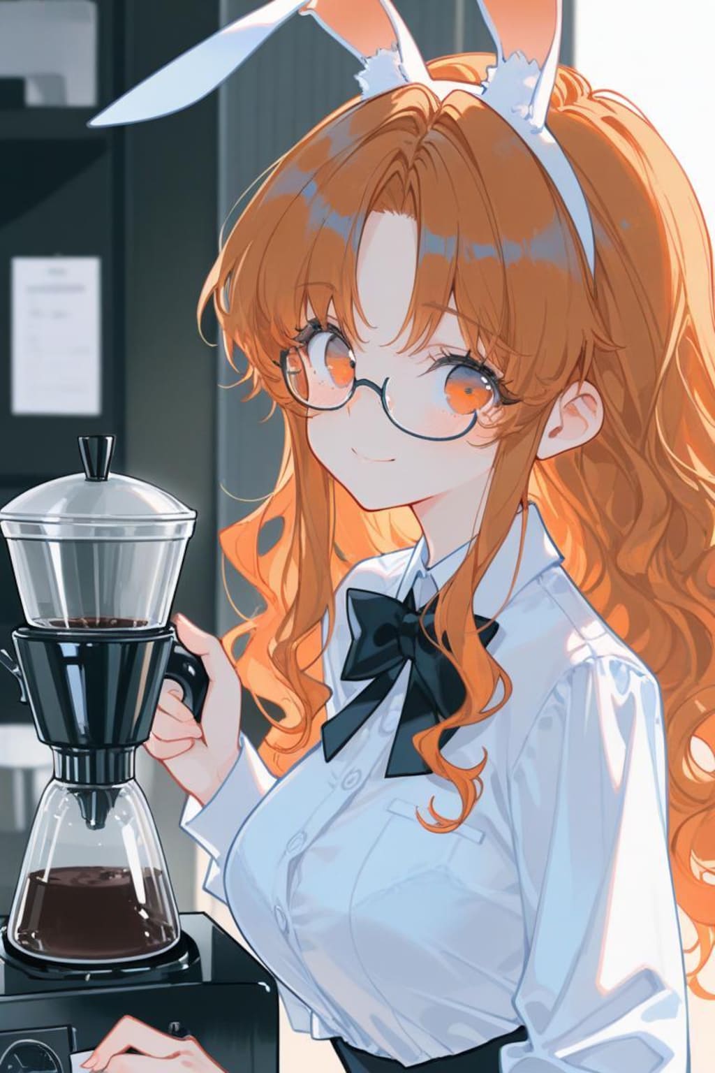 うさ耳バリスタ