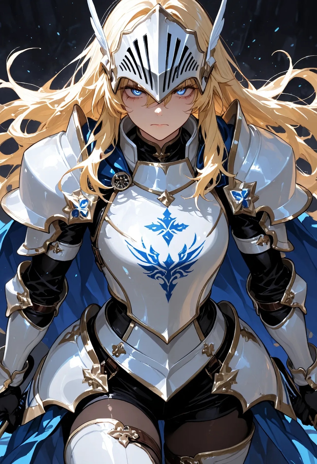 女騎士の女の子