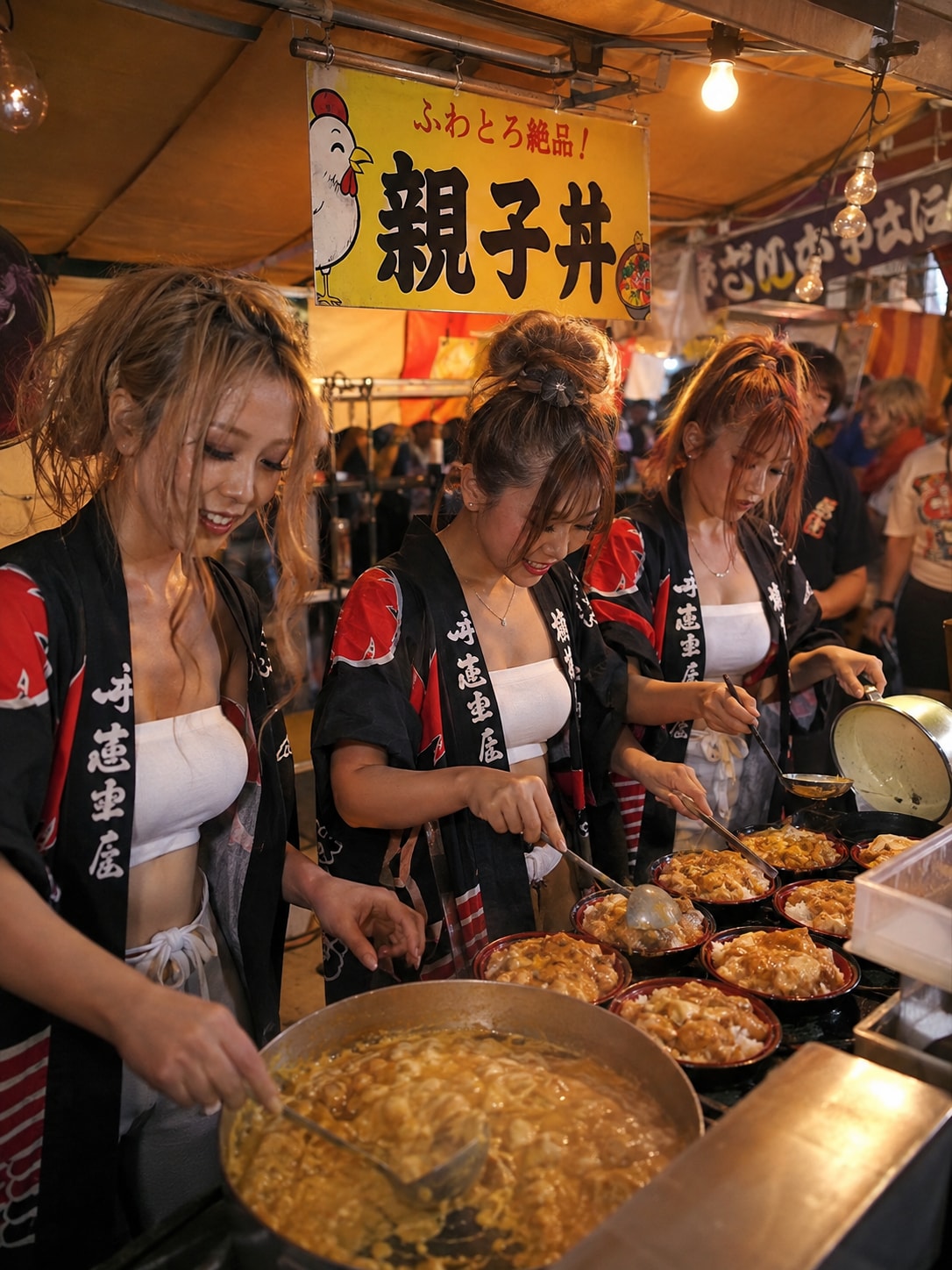 ギャルの親子丼