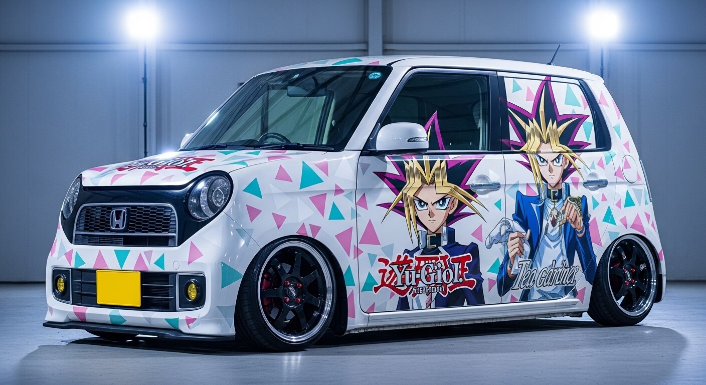 遊戯王痛車N-ONE | の人気AIイラスト・グラビア