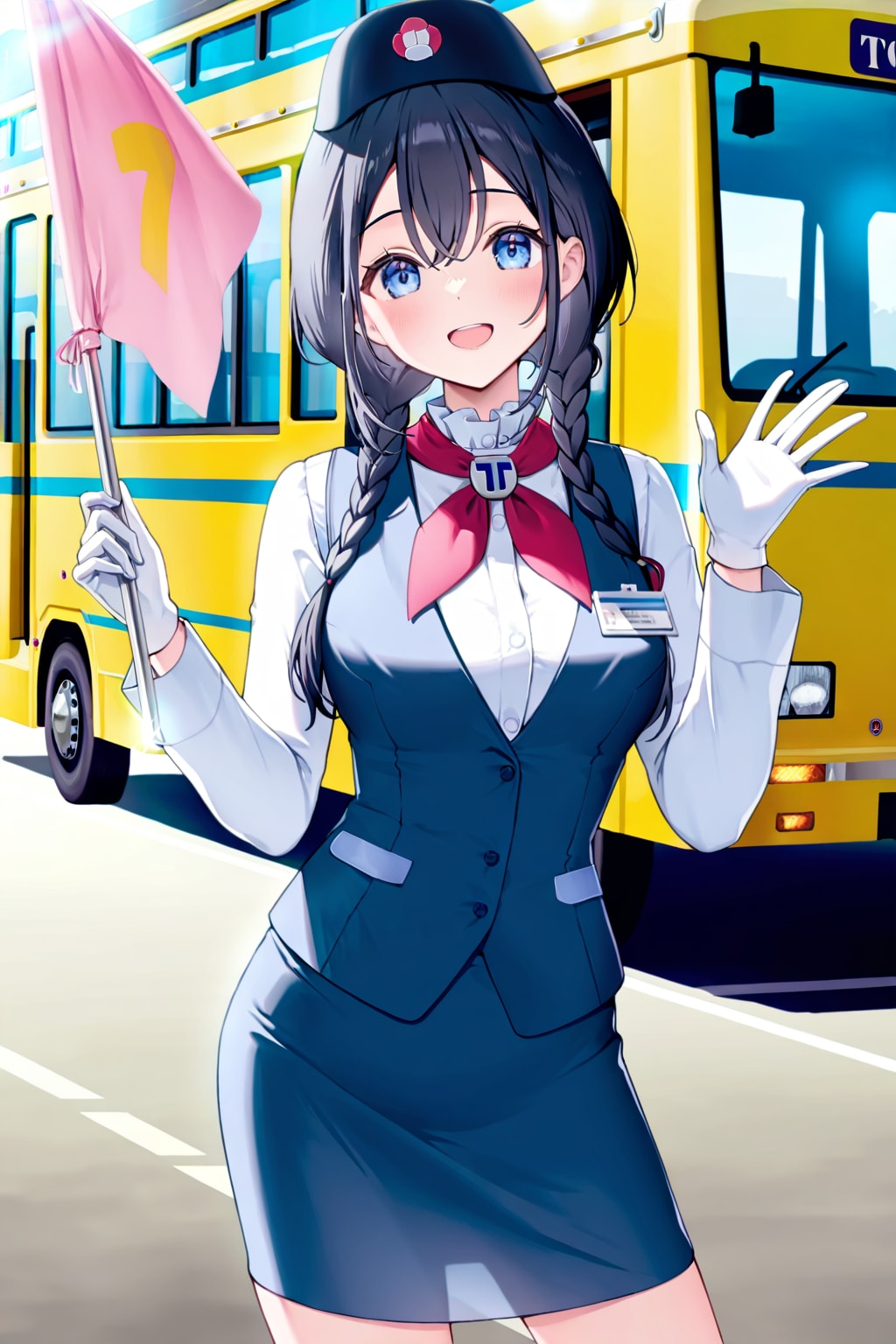 ツアーバス | の人気AIイラスト・グラビア