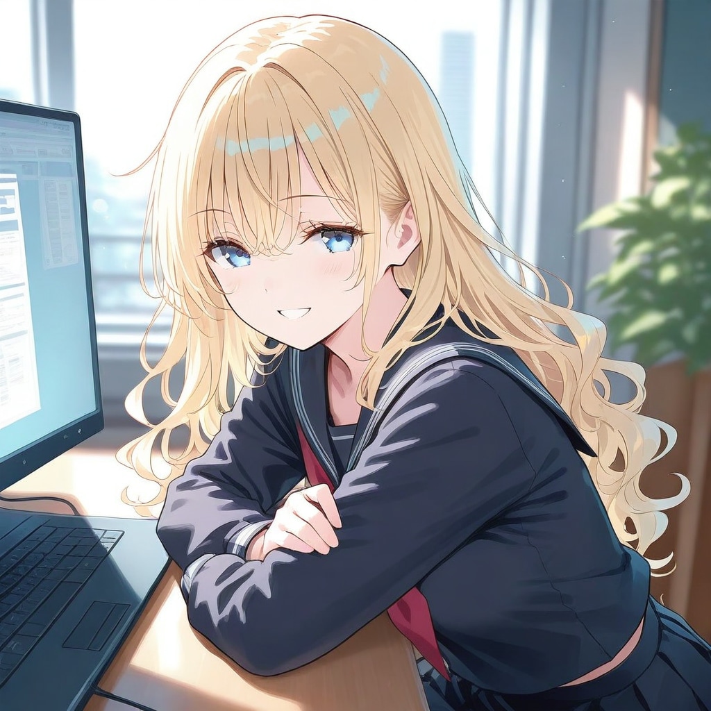 パソコン部屋とちちぷいちゃん