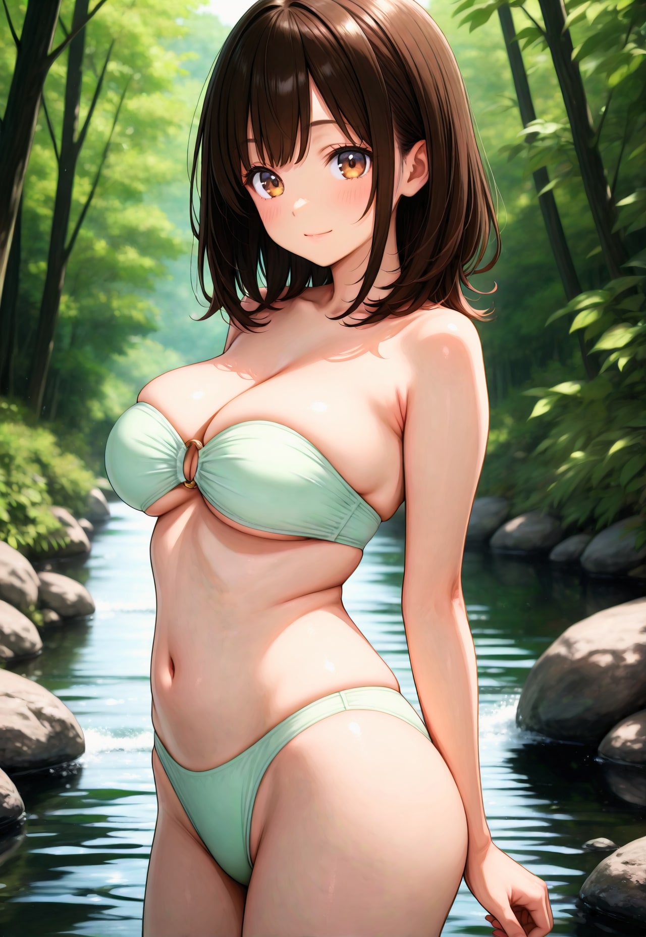 1700（薄緑のビキニ）