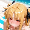 ビーチで撮影 2枚目