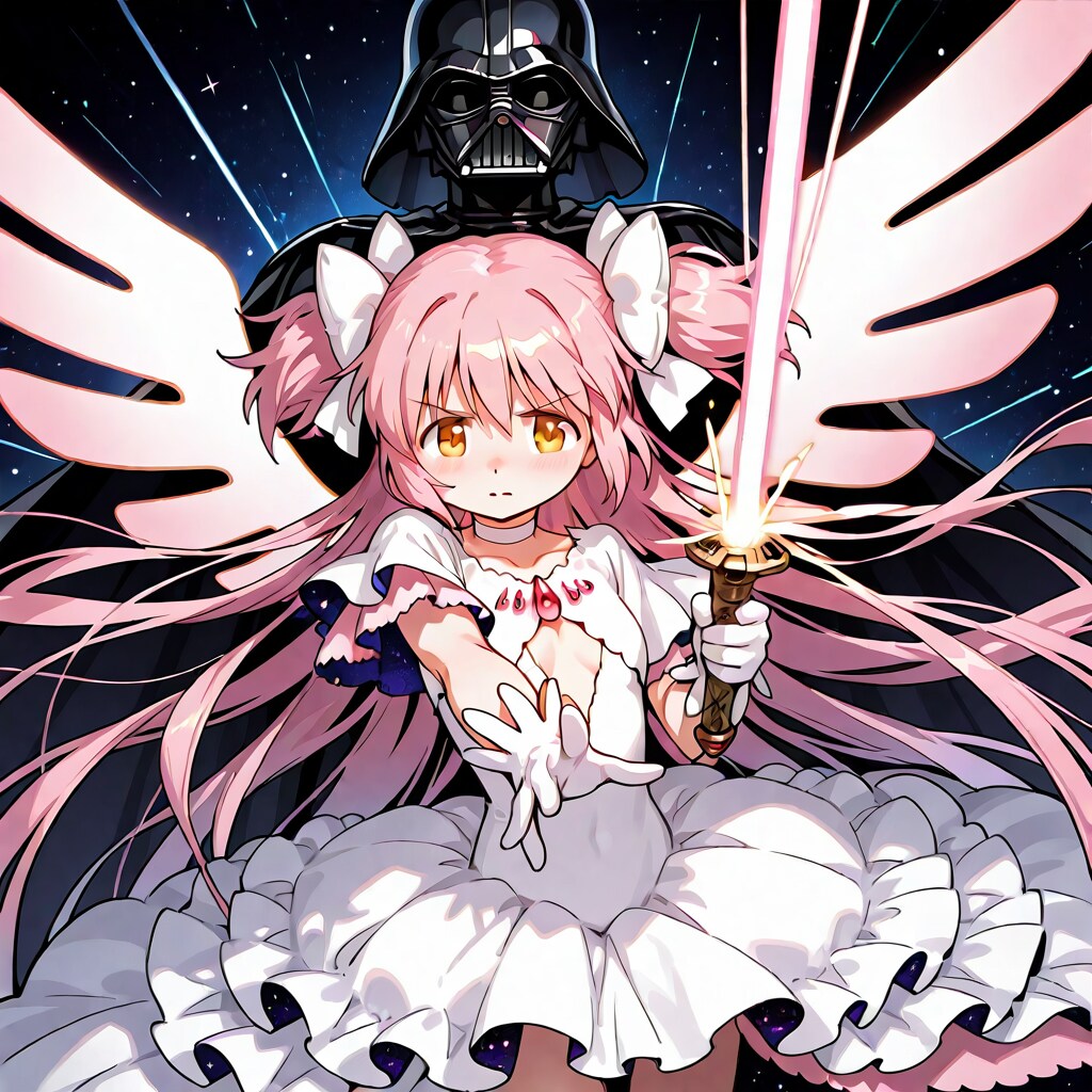 アルティメットまどかVSベイダー卿 | の人気AIイラスト・グラビア