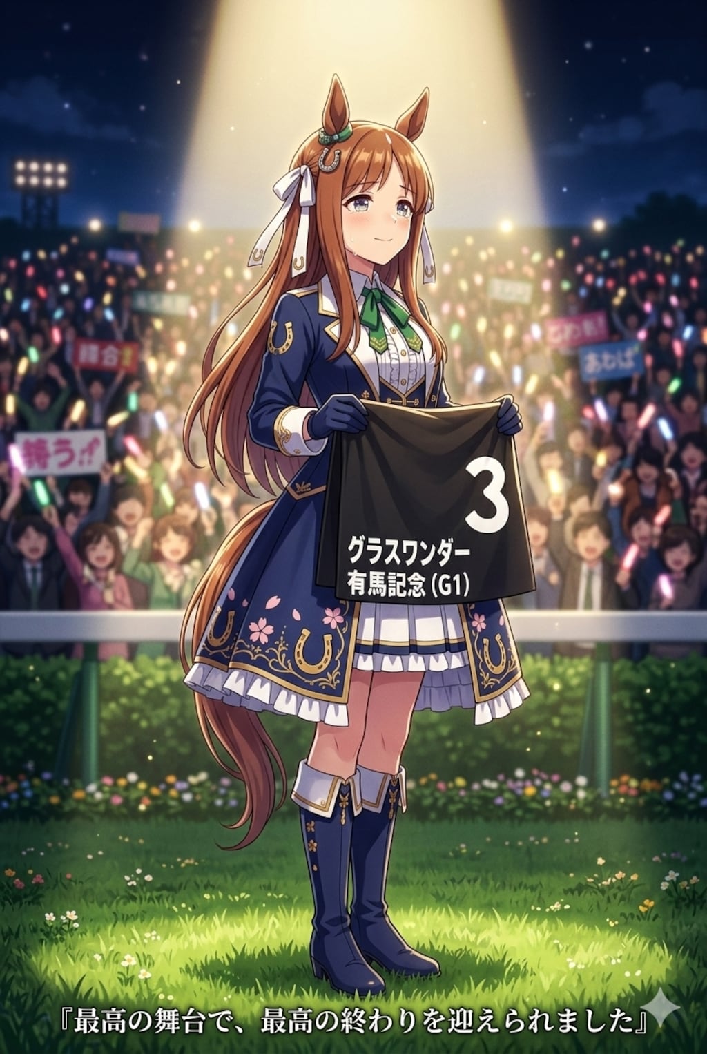 ウマ娘の引退式典