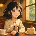 窓辺のカフェで紡ぐ少女の物語 2枚目