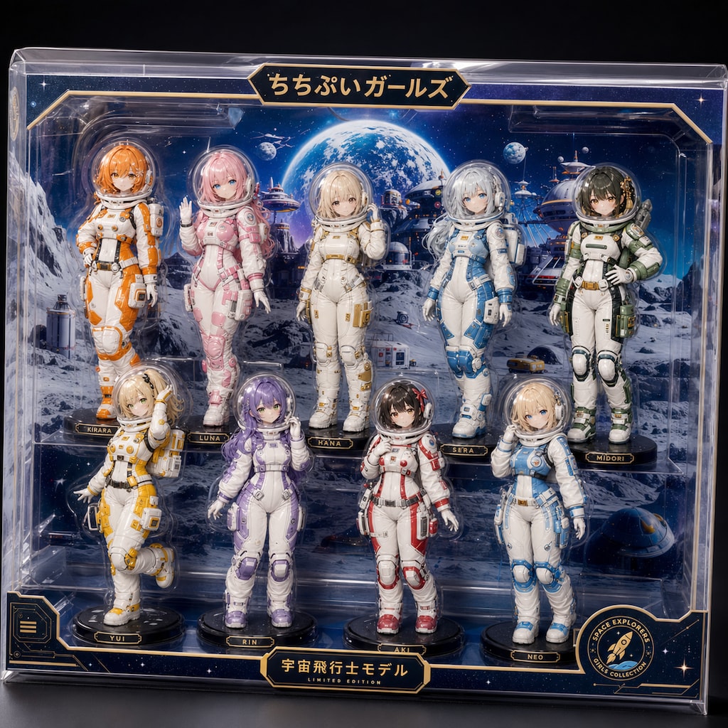 ちちぷいガールズ　宇宙飛行士Ver.