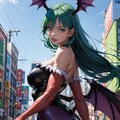緑髪の格闘娘　モルガン 4枚目
