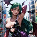 緑髪の格闘娘　モルガン 7枚目