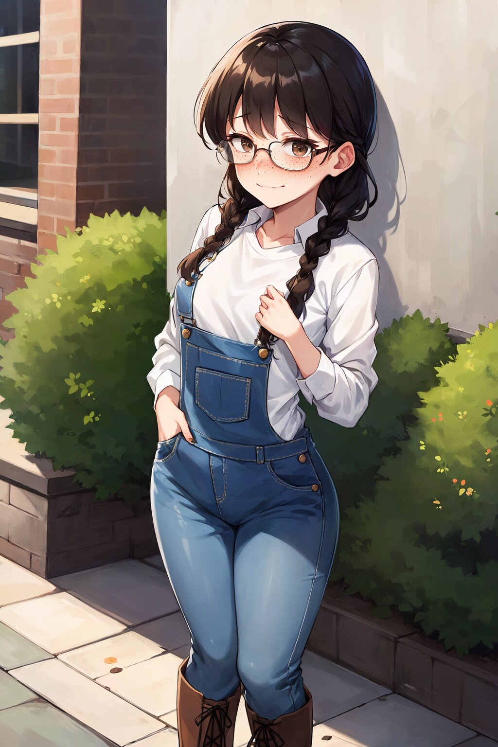 [リクエスト]スキニーオーバーオール②