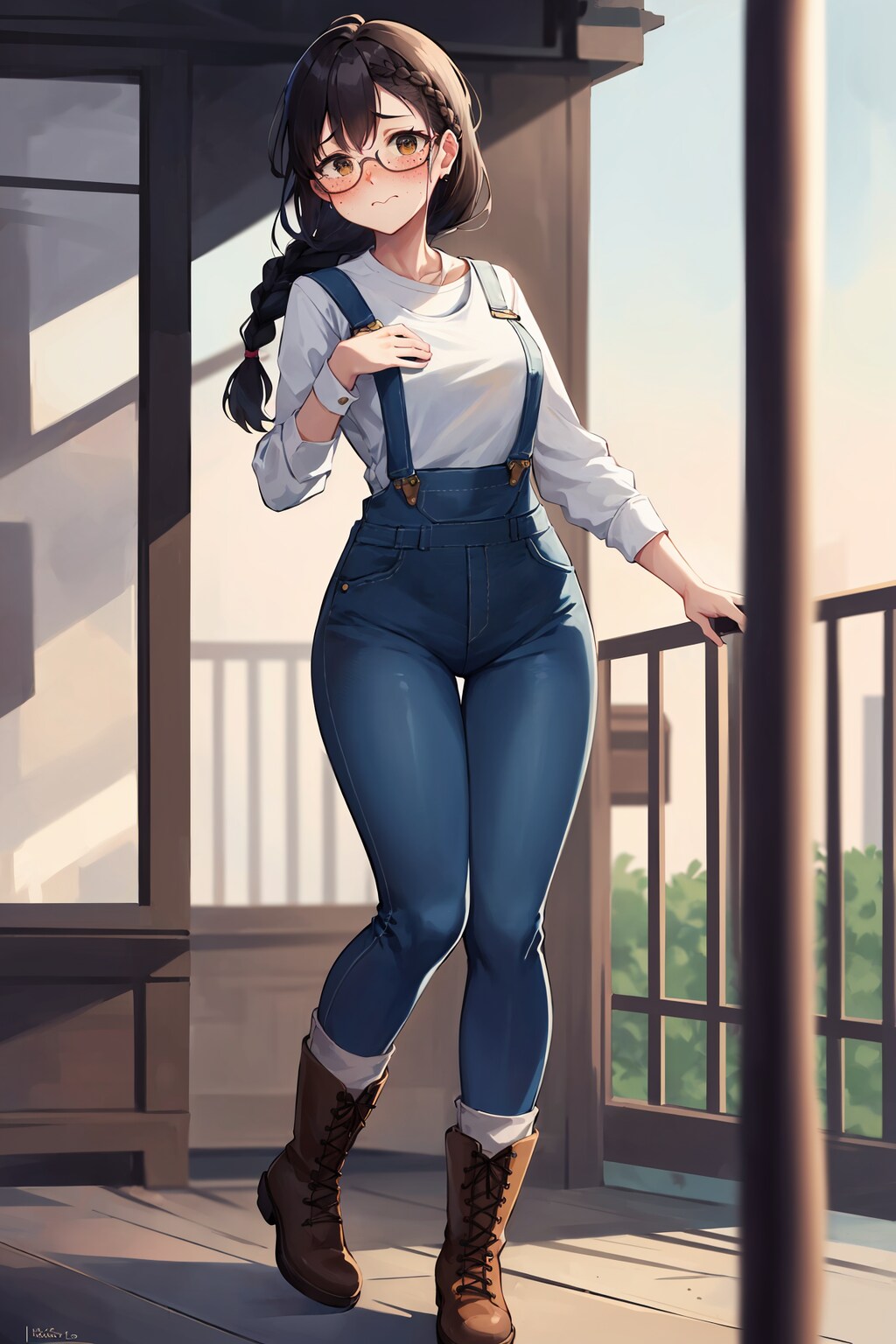 [リクエスト]スキニーオーバーオール②