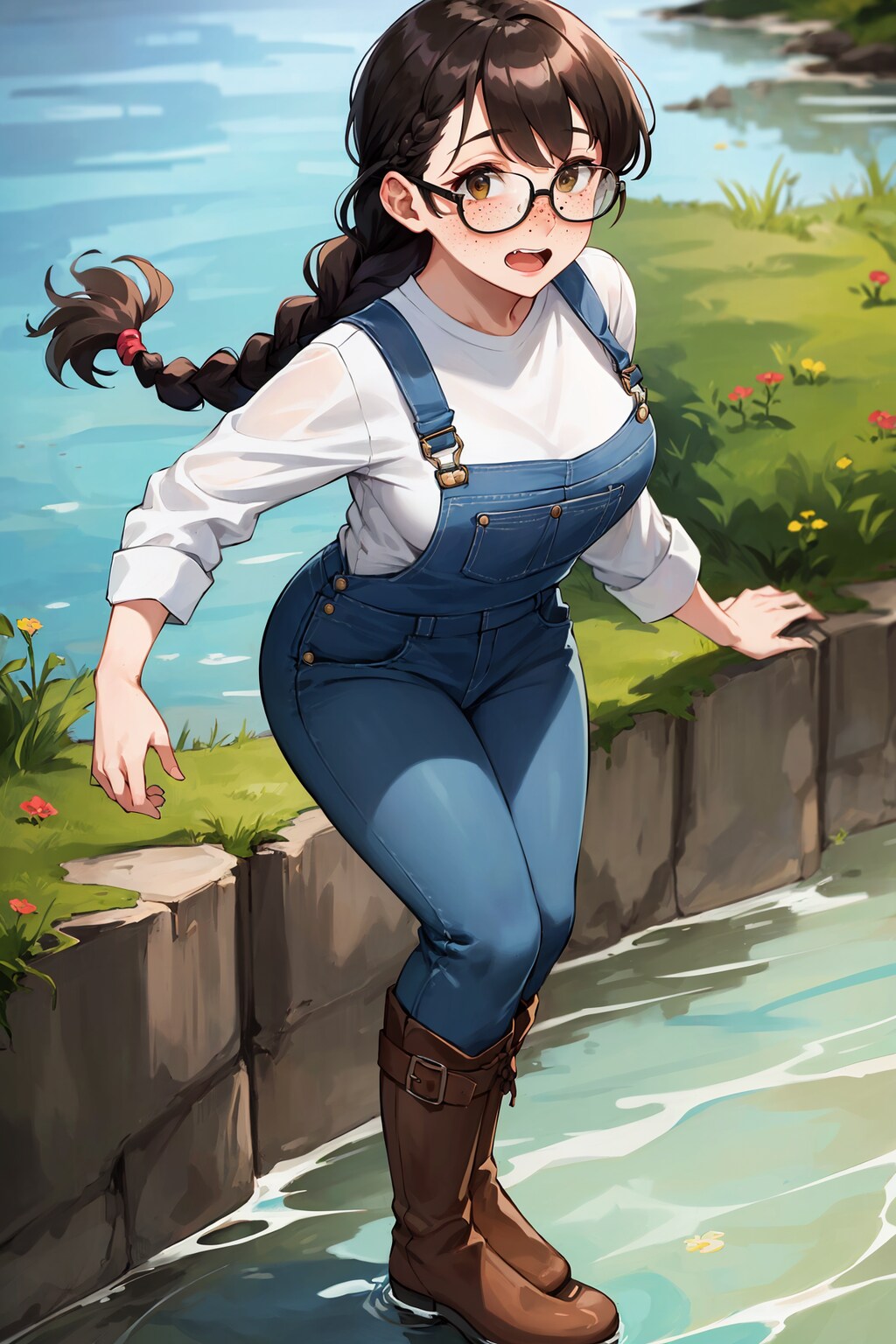 [リクエスト]スキニーオーバーオール②