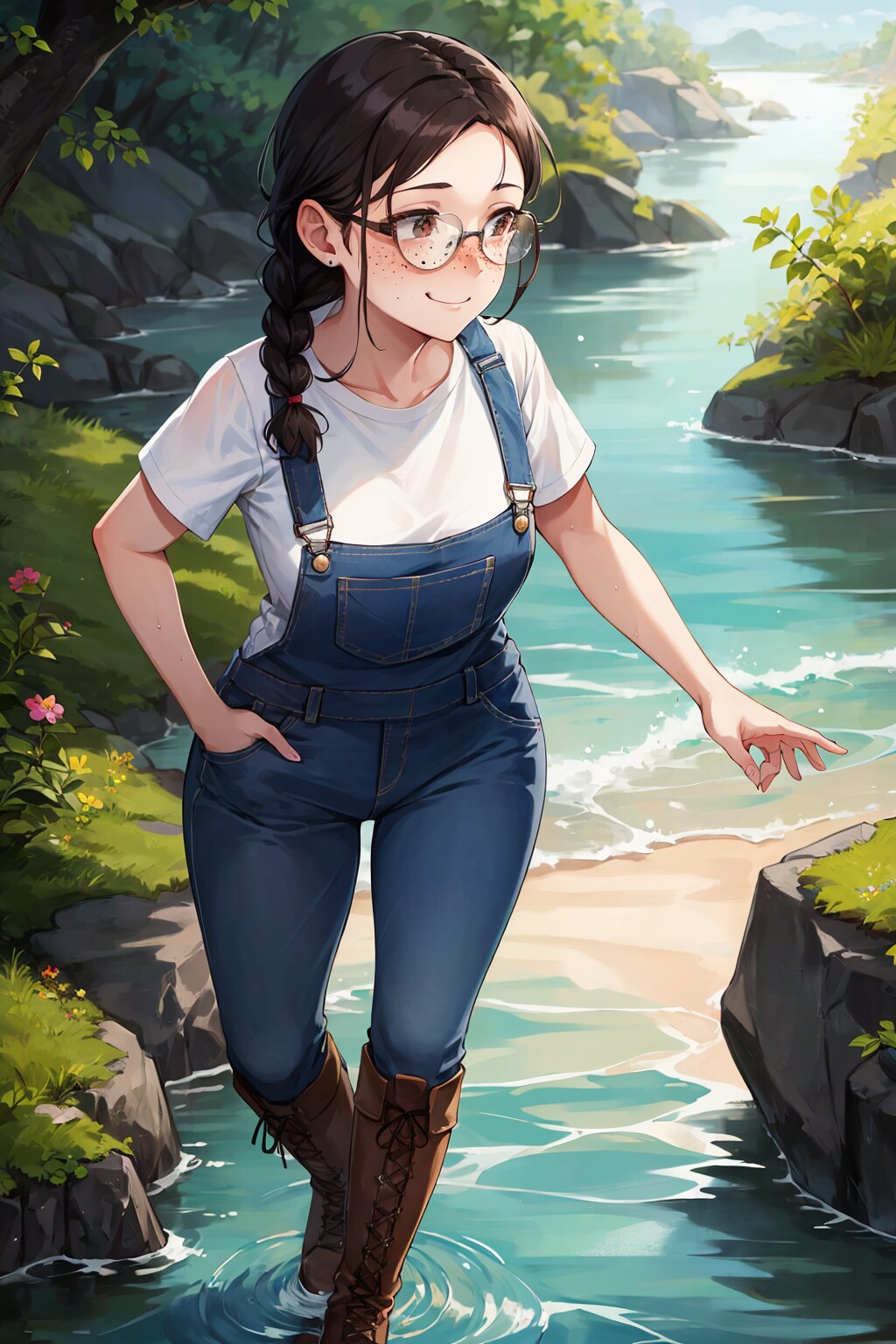 [リクエスト]スキニーオーバーオール②