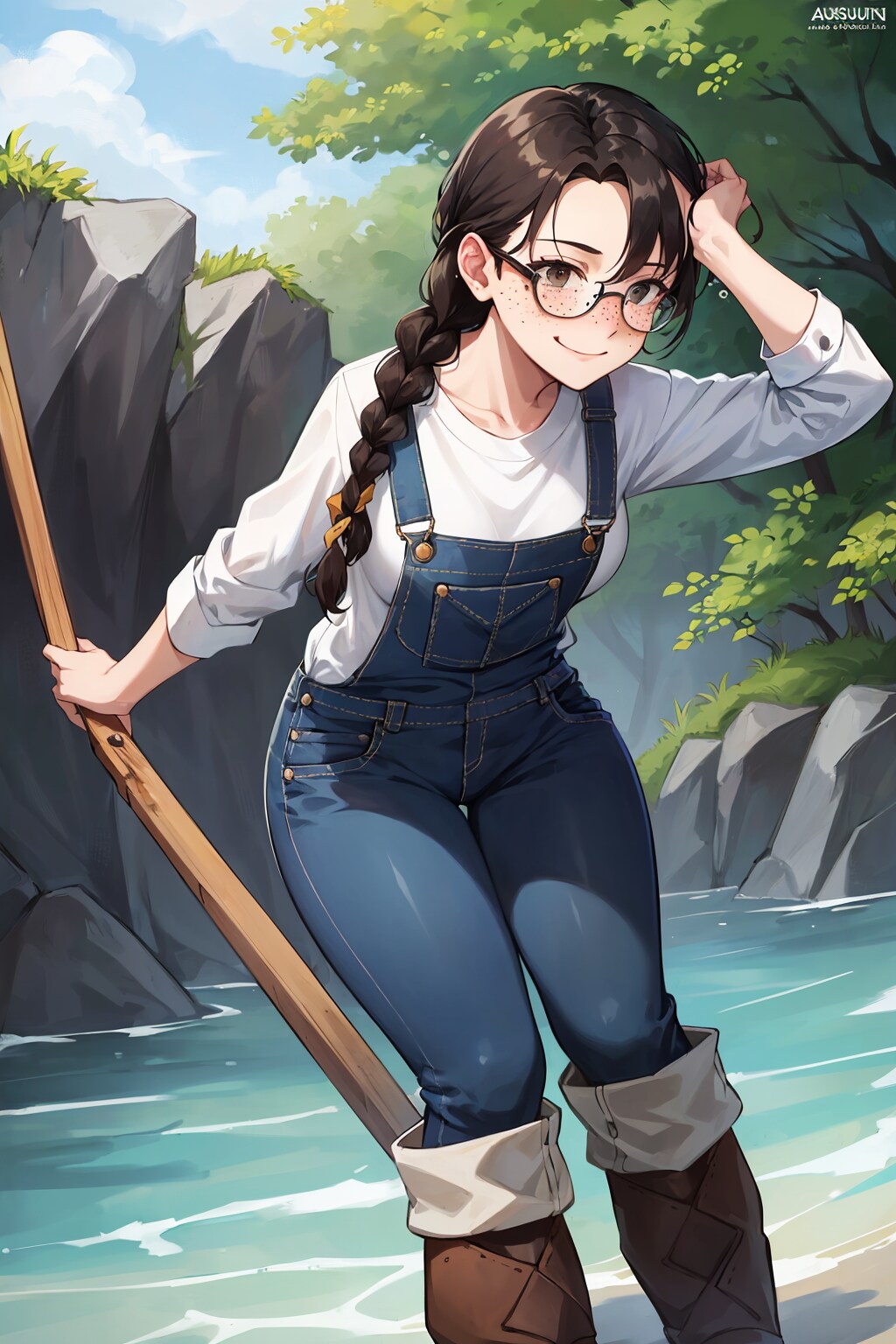 [リクエスト]スキニーオーバーオール②