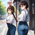 [リクエスト]スキニーオーバーオール② 2枚目