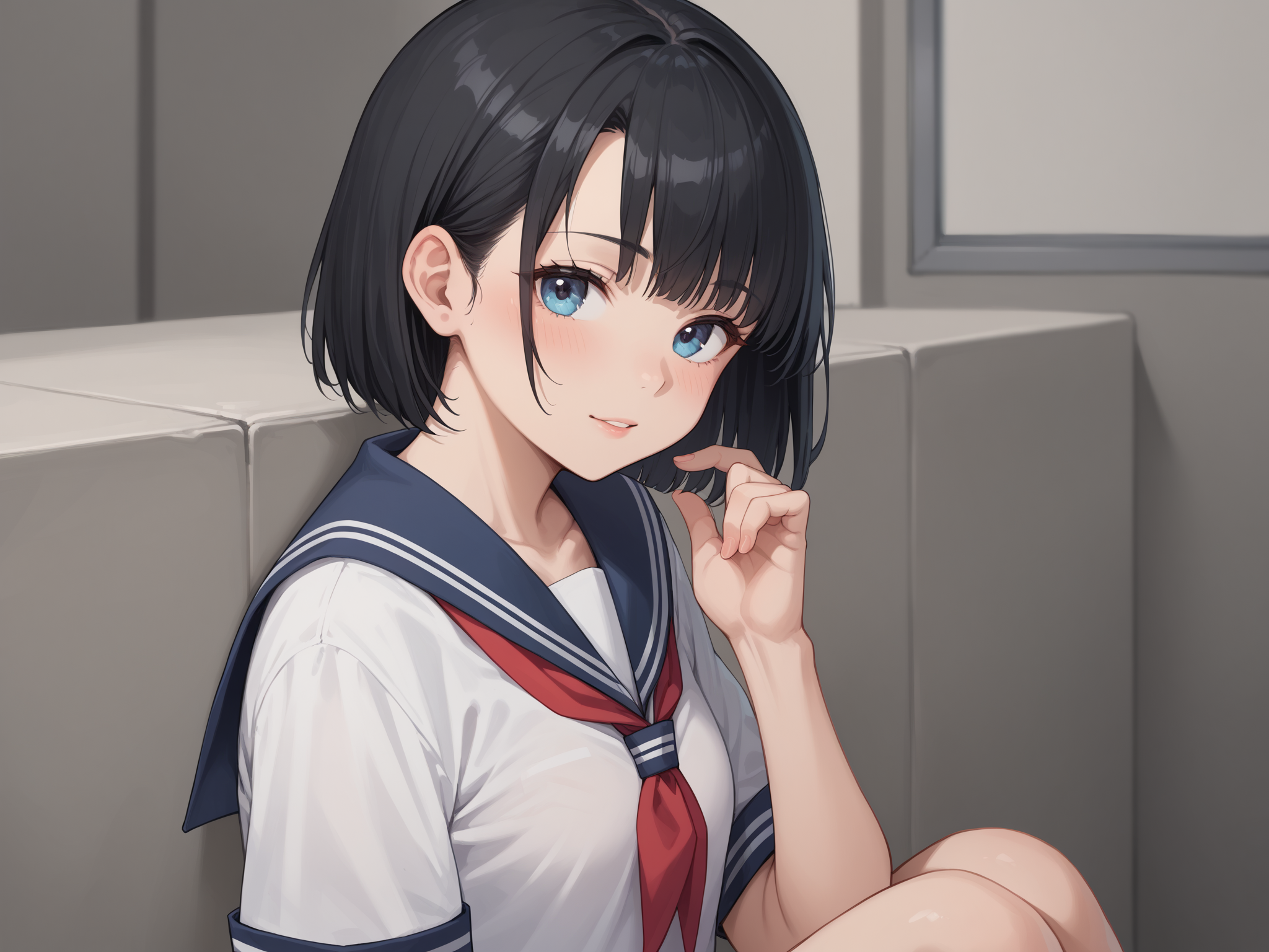 女子校生　Nova Anime XL | の人気AIイラスト・グラビア