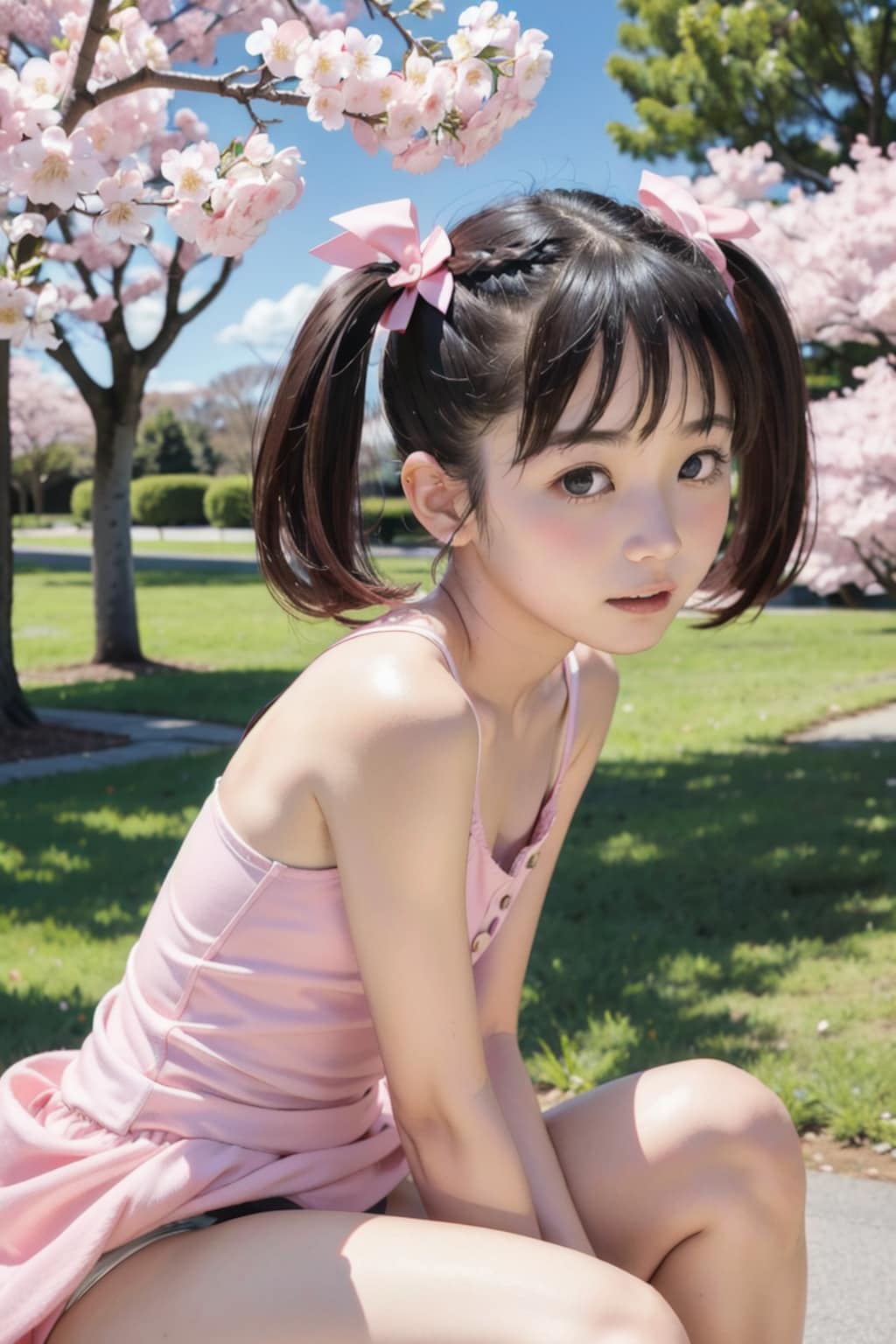 ツインテールの女の子